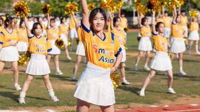 立德树人筑脊梁，体育赛场展锋芒|我校第十四届运动会开幕