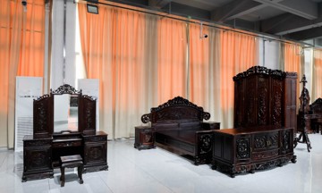 四季花纹套房三件套