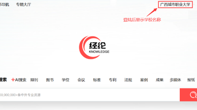 解锁学术资源新姿势！维普经纶知识服务平台，城大学子学习必备指南