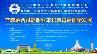 我校承办的中国—东盟职业本科教育WQT.COM玩球通发展论坛在广西南宁举行